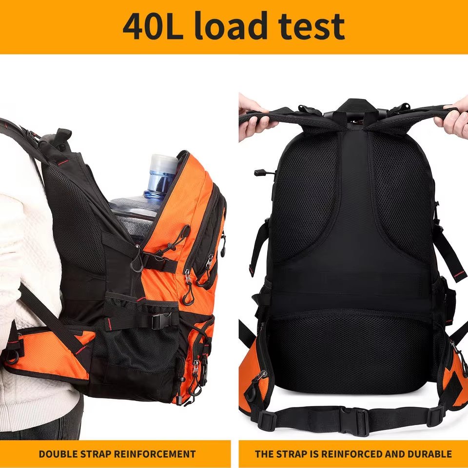 Waterproof Polyester Camping Trekking Backpack detail image