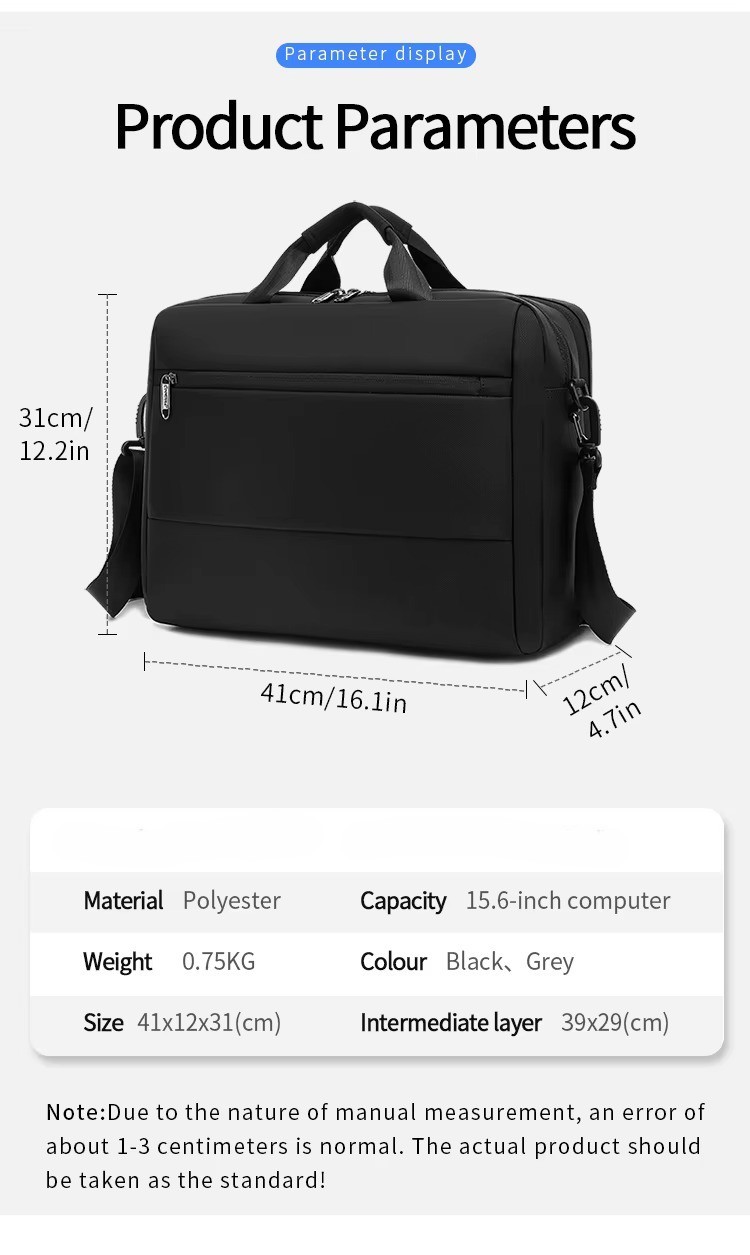 product spec chart material capacity weight color and size
