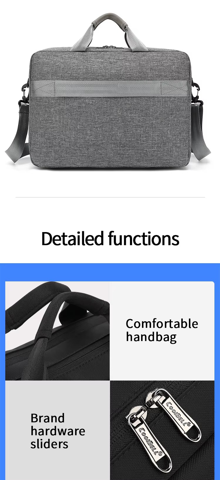 gray colorway front and side views