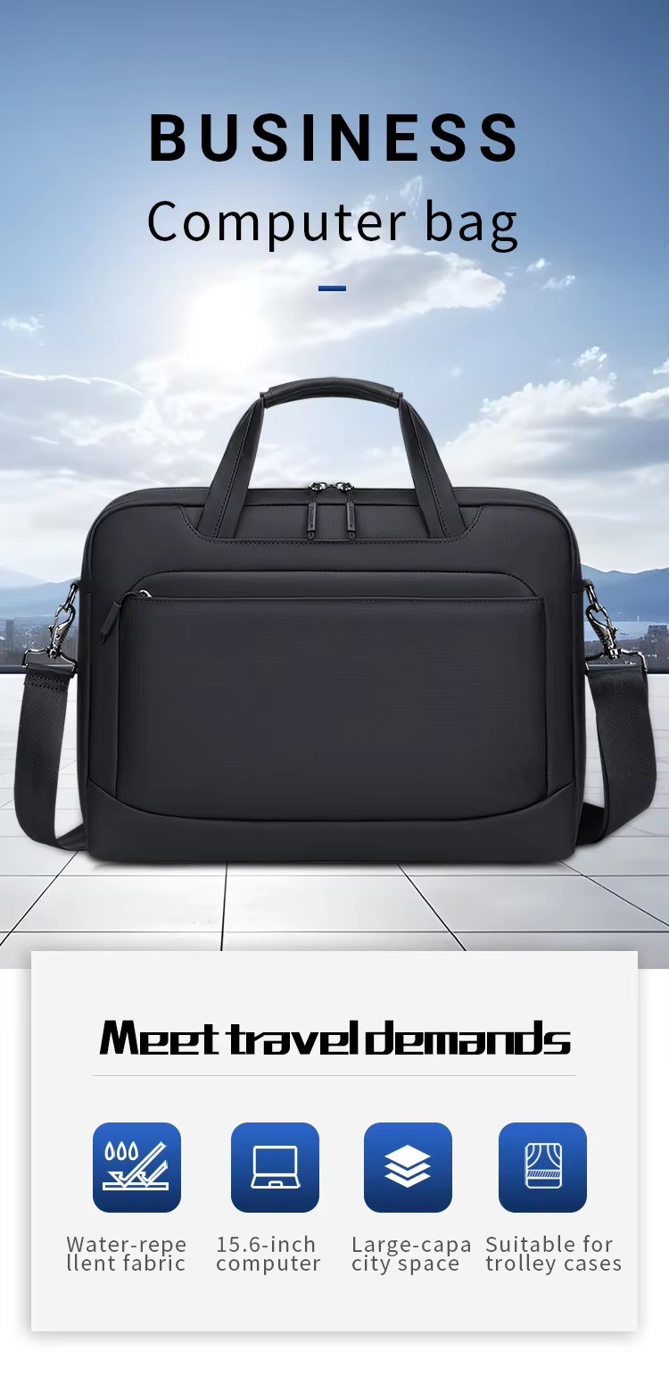business computer bag branding with water-repellent 15.6-inch large-capacity trolley icons
