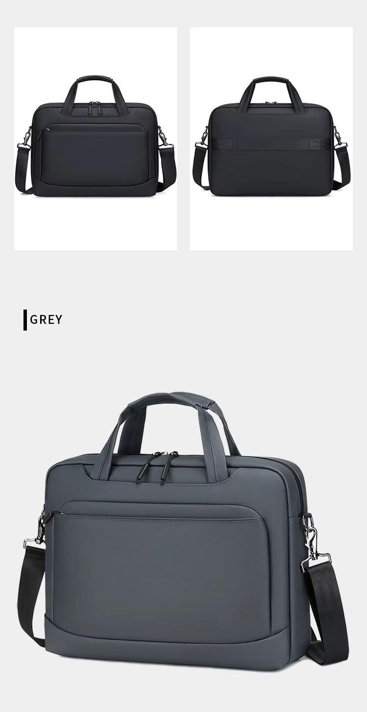 black colorway front and back views