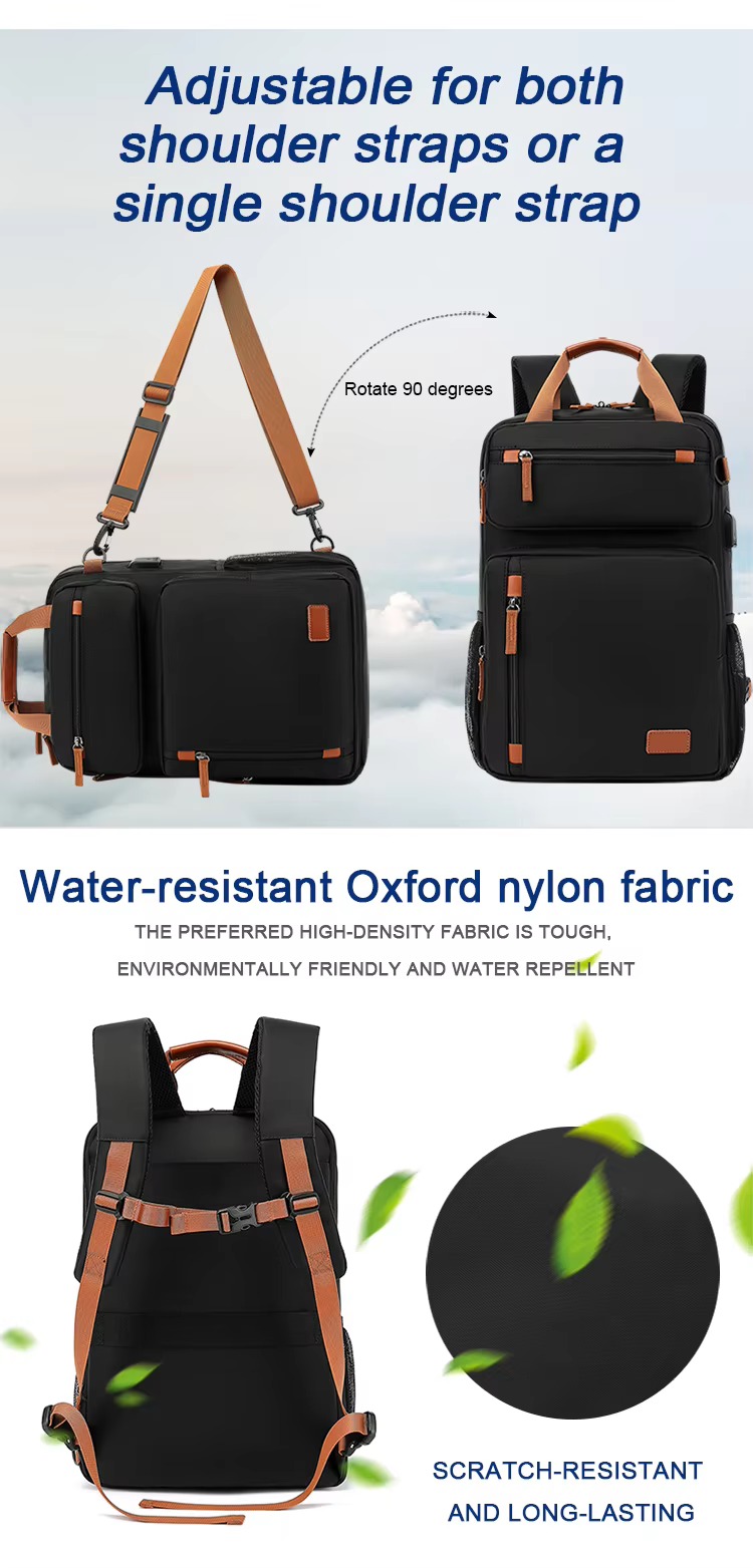 close-up of water beading on the water-resistant fabric, plus fadeless and lightweight feature icons