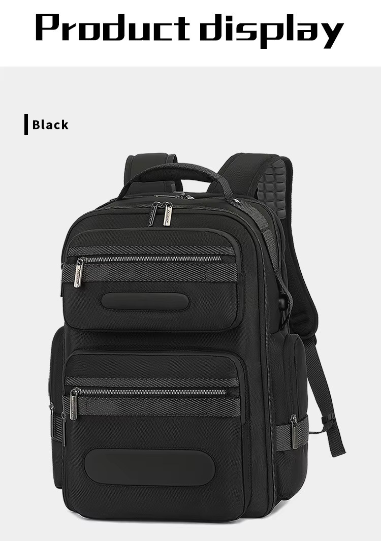 black colorway front and 45-degree side views