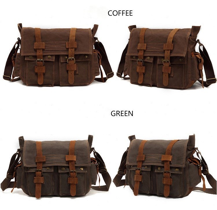 tan and blue colorway comparison from front and side angles