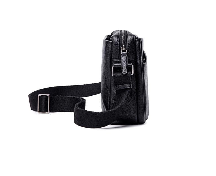 side view showing adjustable strap buckle