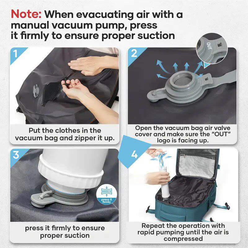 built-in multi-pocket organizer panel holding a phone and travel documents