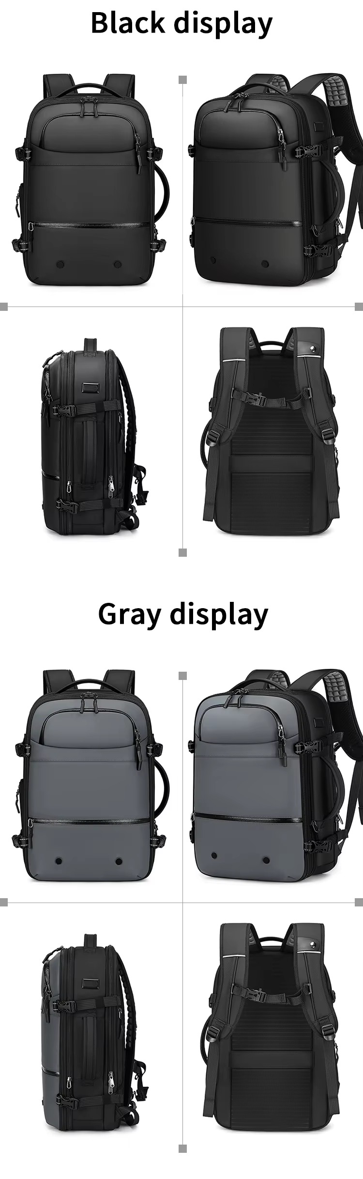 product parameters PS-678 material weight color capacity and included packing cubes
