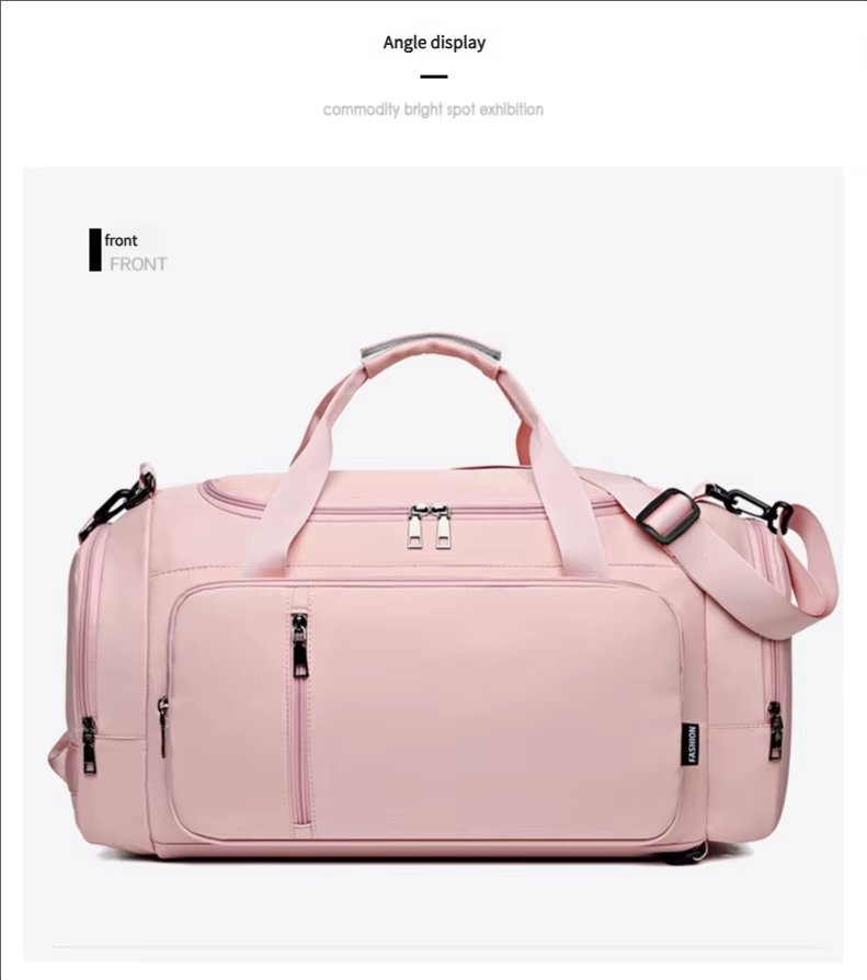 Dry Wet Separation Oxford Weekend Travel Duffel Bag product detail