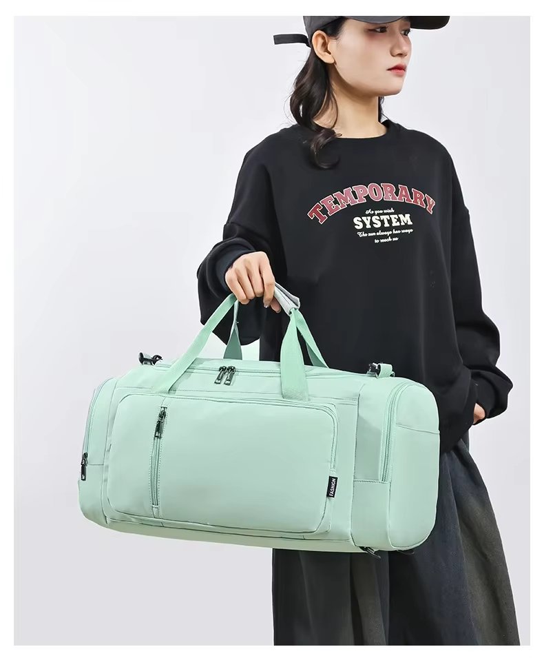 Dry Wet Separation Oxford Weekend Travel Duffel Bag product detail