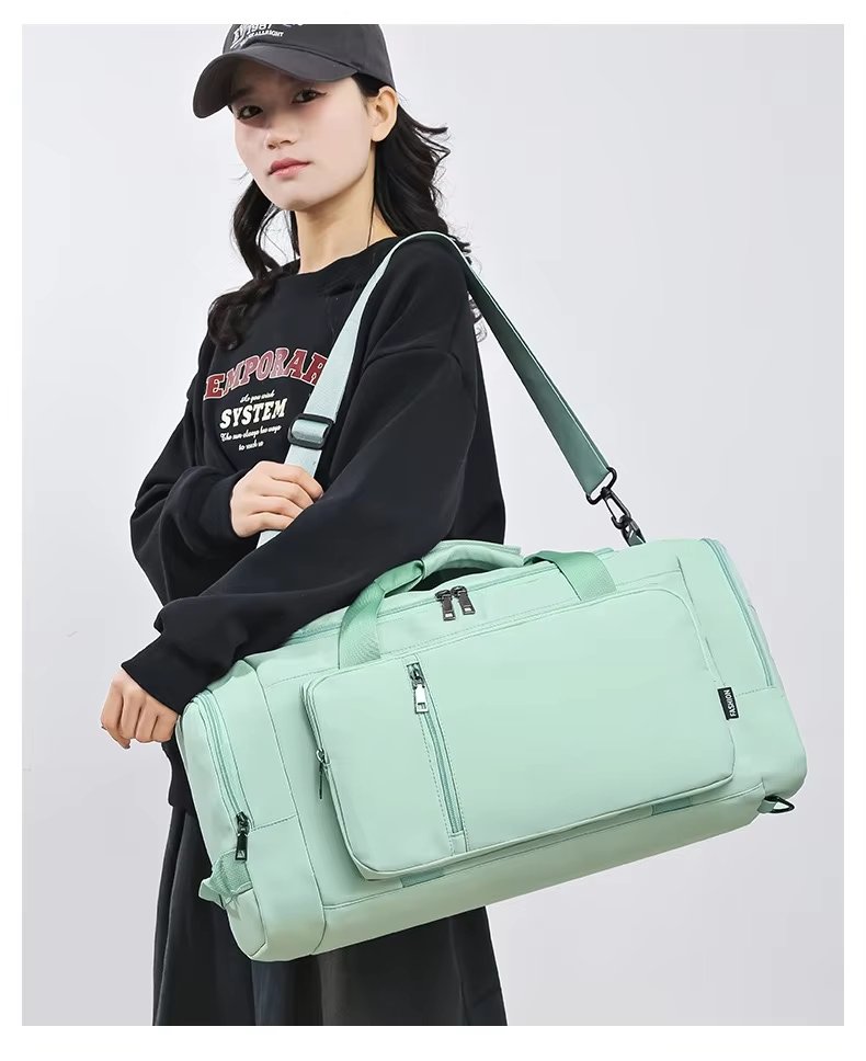 Dry Wet Separation Oxford Weekend Travel Duffel Bag product detail
