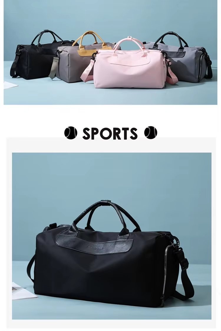 Waterproof Dry Wet Separation Oxford Sports Travel Lightweight Duffel Bag product detail