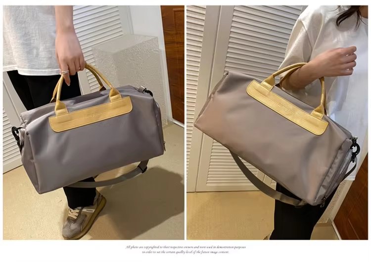Waterproof Dry Wet Separation Oxford Sports Travel Lightweight Duffel Bag product detail