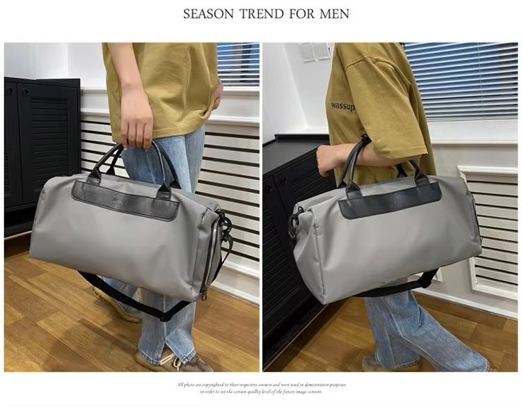 Waterproof Dry Wet Separation Oxford Sports Travel Lightweight Duffel Bag product detail