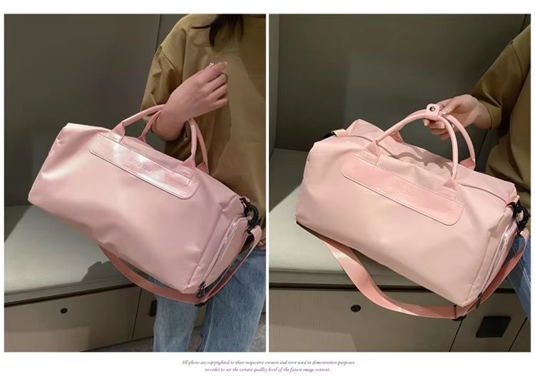 Waterproof Dry Wet Separation Oxford Sports Travel Lightweight Duffel Bag product detail