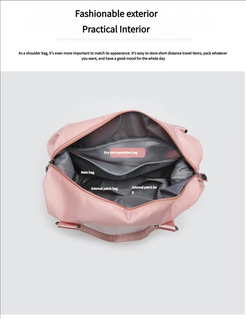 Waterproof Oxford Weekend Travel Carry-On Duffel Bag product detail
