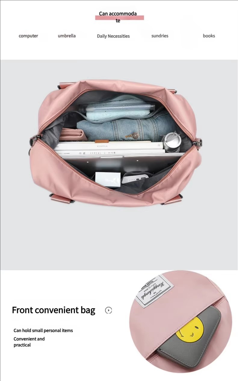 Waterproof Oxford Weekend Travel Carry-On Duffel Bag product detail