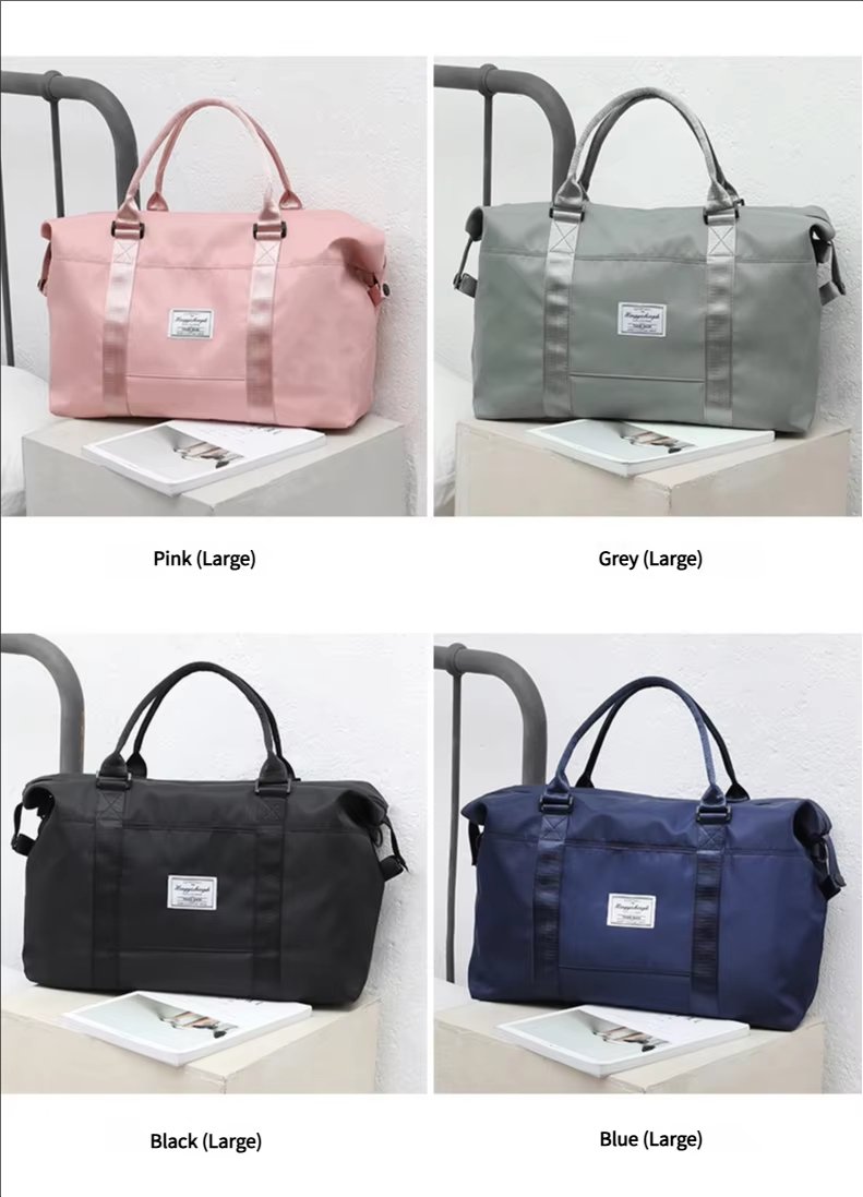 Waterproof Oxford Weekend Travel Carry-On Duffel Bag product detail