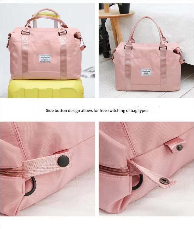 Waterproof Oxford Weekend Travel Carry-On Duffel Bag product detail