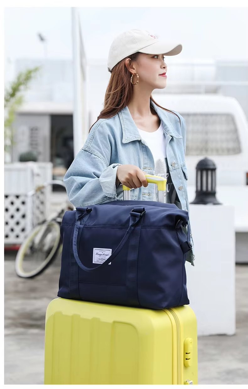 Waterproof Oxford Weekend Travel Carry-On Duffel Bag product detail