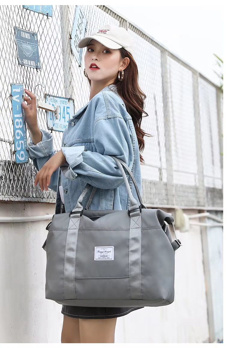 Waterproof Oxford Weekend Travel Carry-On Duffel Bag product detail