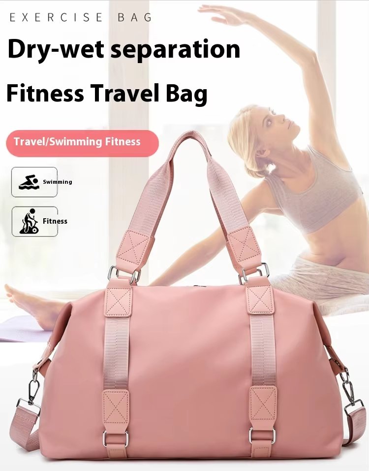 Large Capacity Multi-function Gym Sports Travel Outdoor Handbag Yoga Travel Tote Bag - product detail