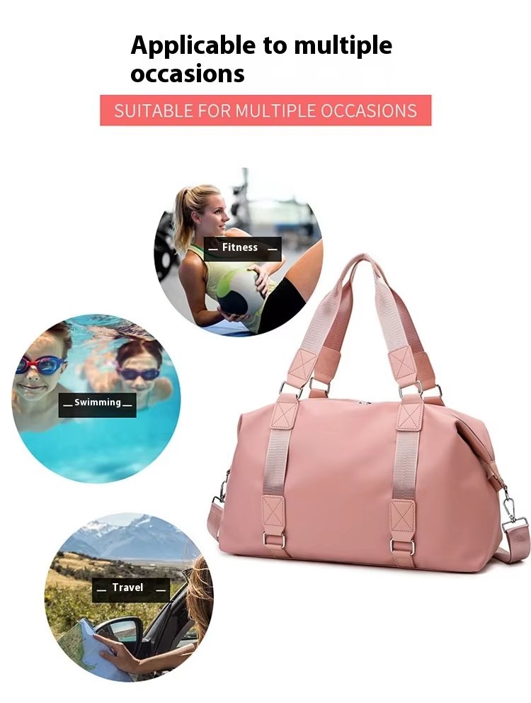 Large Capacity Multi-function Gym Sports Travel Outdoor Handbag Yoga Travel Tote Bag - product detail