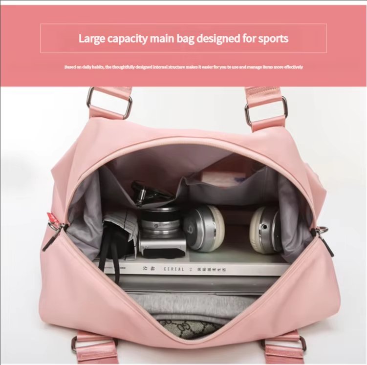 Waterproof Oxford Foldable Large Capacity Duffle Travel Gym Sport Bags Lightweight Overnight Weekend Tote Bag - product detail