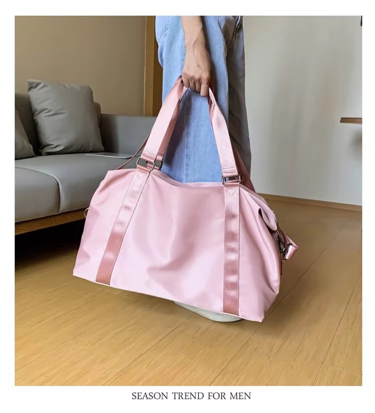 Waterproof Oxford Foldable Large Capacity Duffle Travel Gym Sport Bags Lightweight Overnight Weekend Tote Bag - product detail