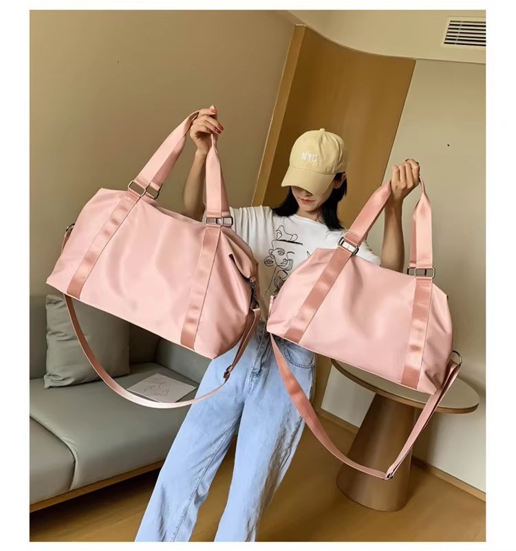 Waterproof Oxford Foldable Large Capacity Duffle Travel Gym Sport Bags Lightweight Overnight Weekend Tote Bag - product detail