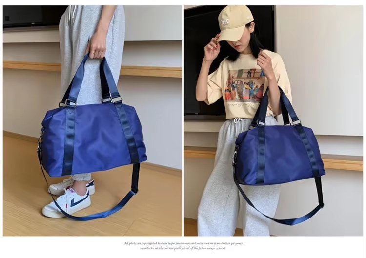 Waterproof Oxford Foldable Large Capacity Duffle Travel Gym Sport Bags Lightweight Overnight Weekend Tote Bag - product detail