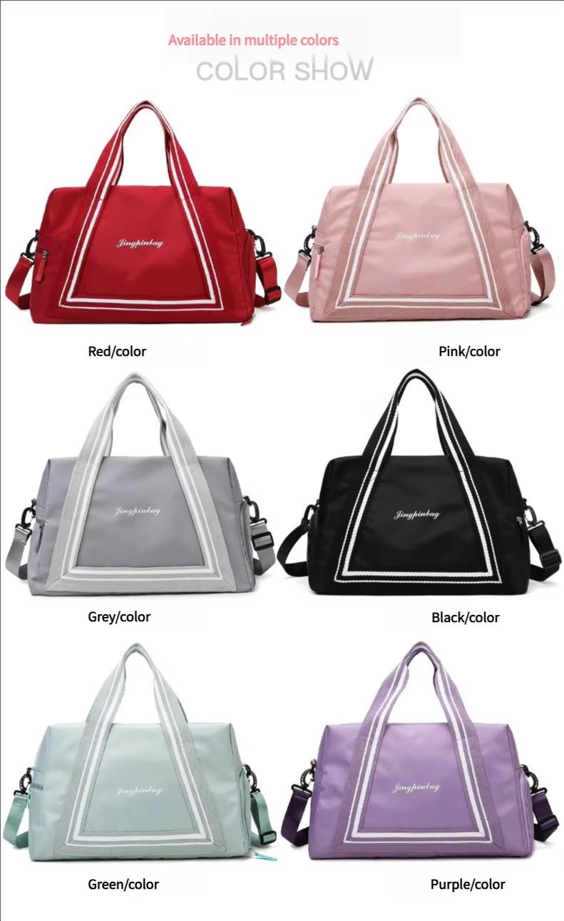 Large Capacity 'S Dry Wet Separate Gym Fitness Yoga Duffel Bag Overnight Weekend Handbag Travel Bags with Shoes Storage detail image
