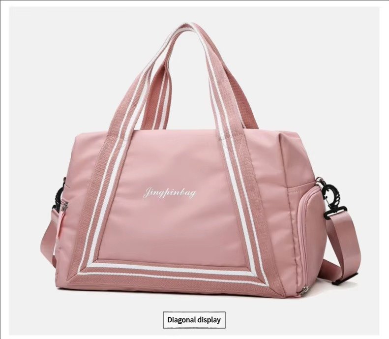 Large Capacity 'S Dry Wet Separate Gym Fitness Yoga Duffel Bag Overnight Weekend Handbag Travel Bags with Shoes Storage detail image