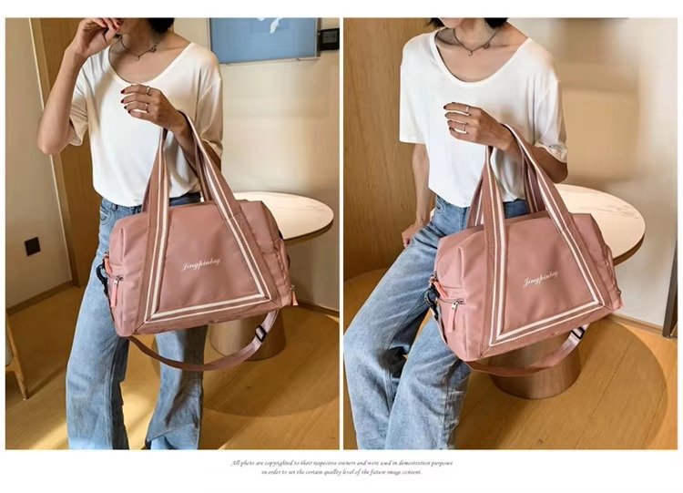 Large Capacity 'S Dry Wet Separate Gym Fitness Yoga Duffel Bag Overnight Weekend Handbag Travel Bags with Shoes Storage detail image