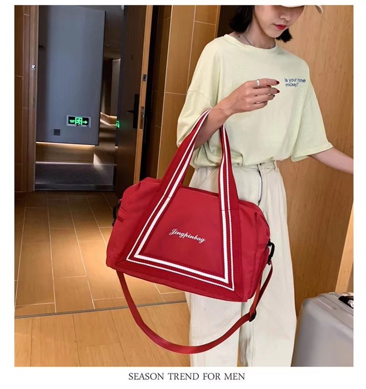 Large Capacity 'S Dry Wet Separate Gym Fitness Yoga Duffel Bag Overnight Weekend Handbag Travel Bags with Shoes Storage detail image