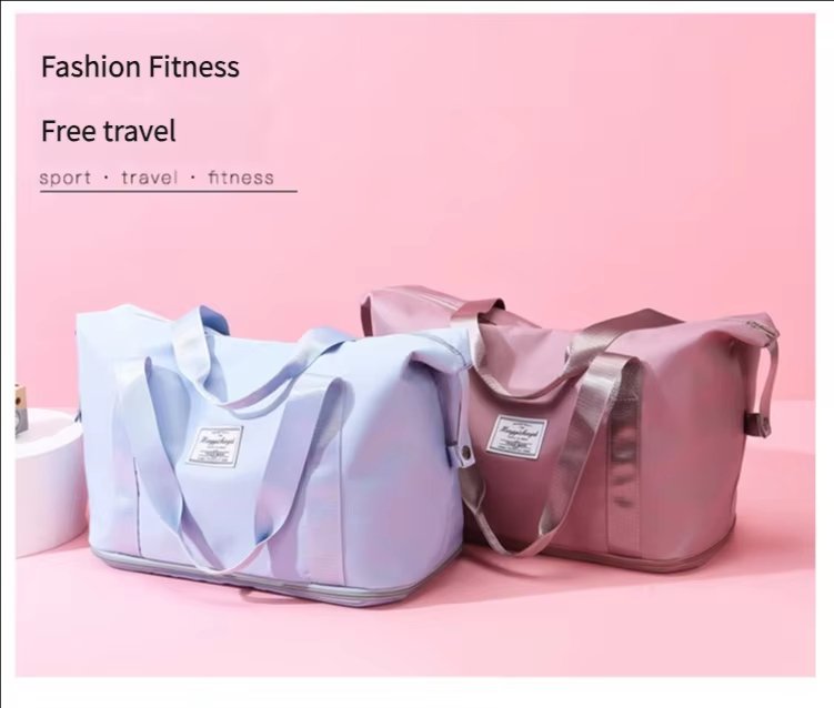Oxford Waterproof Large Capacity Foldable Multi-function Gym Travel Tote Bag - product detail