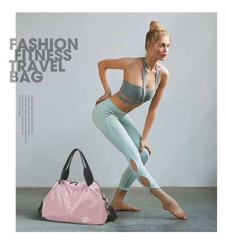 Travel Duffle Bag Large Capacity Fitness Gym Sports Bag Dry Wet Separation Crossbody Shoulder Handbag Luggage Bag detail image