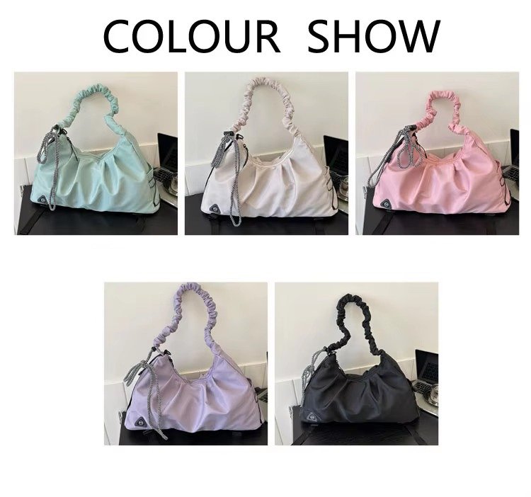 Ladies Sports Travel Gym Duffel Bag Waterproof Messenger Crossbody Tote Yoga Mat Carrier Bag Shoulder Handbag detail image