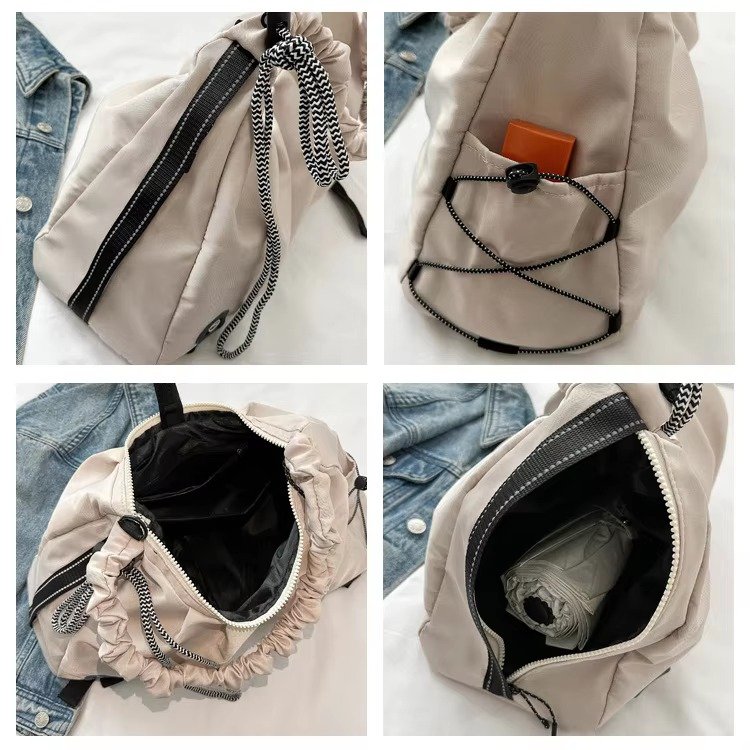 Ladies Sports Travel Gym Duffel Bag Waterproof Messenger Crossbody Tote Yoga Mat Carrier Bag Shoulder Handbag detail image