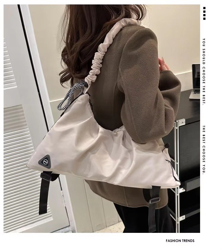 Ladies Sports Travel Gym Duffel Bag Waterproof Messenger Crossbody Tote Yoga Mat Carrier Bag Shoulder Handbag detail image
