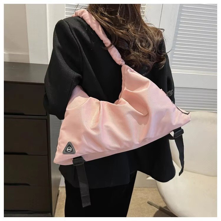Ladies Sports Travel Gym Duffel Bag Waterproof Messenger Crossbody Tote Yoga Mat Carrier Bag Shoulder Handbag detail image