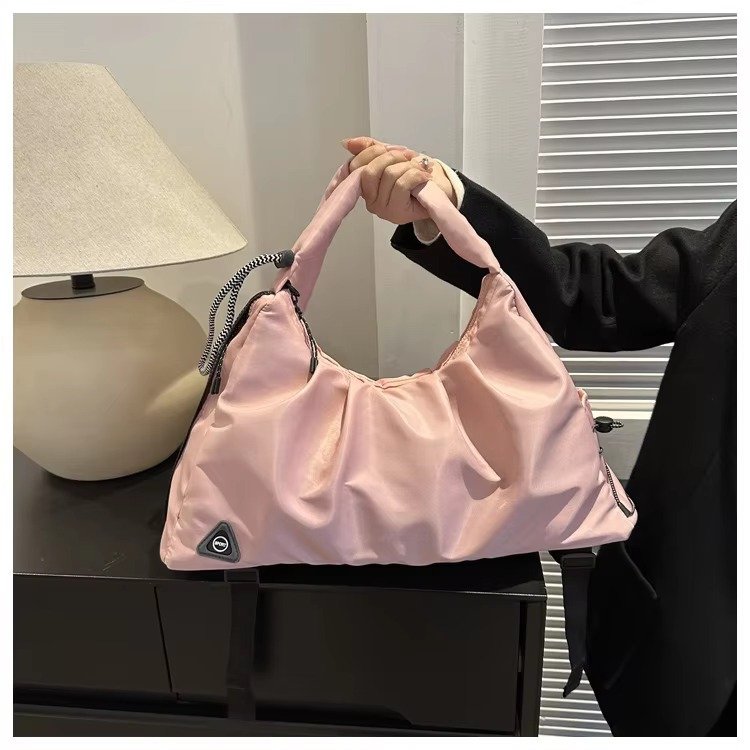Ladies Sports Travel Gym Duffel Bag Waterproof Messenger Crossbody Tote Yoga Mat Carrier Bag Shoulder Handbag detail image