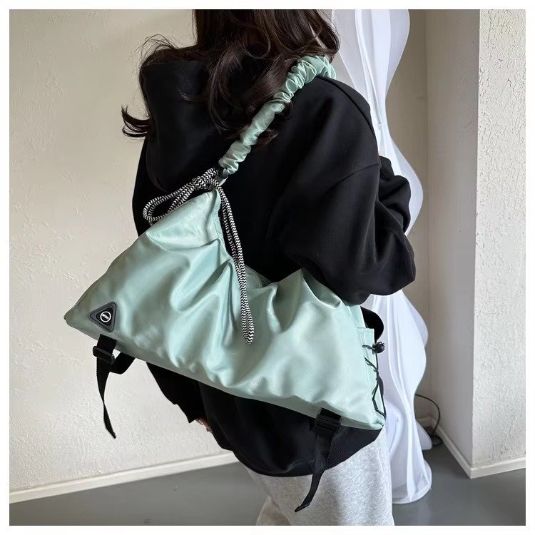 Ladies Sports Travel Gym Duffel Bag Waterproof Messenger Crossbody Tote Yoga Mat Carrier Bag Shoulder Handbag detail image