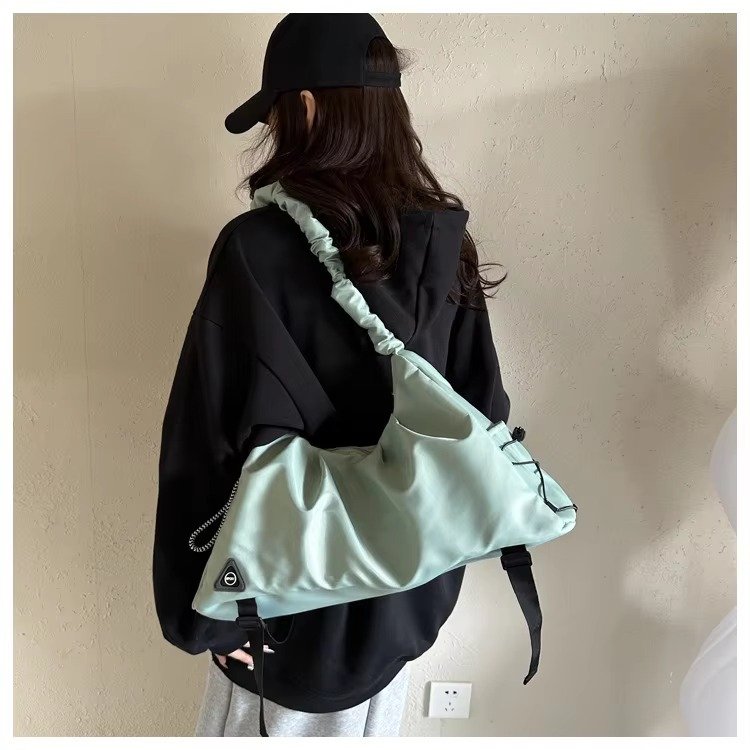 Ladies Sports Travel Gym Duffel Bag Waterproof Messenger Crossbody Tote Yoga Mat Carrier Bag Shoulder Handbag detail image