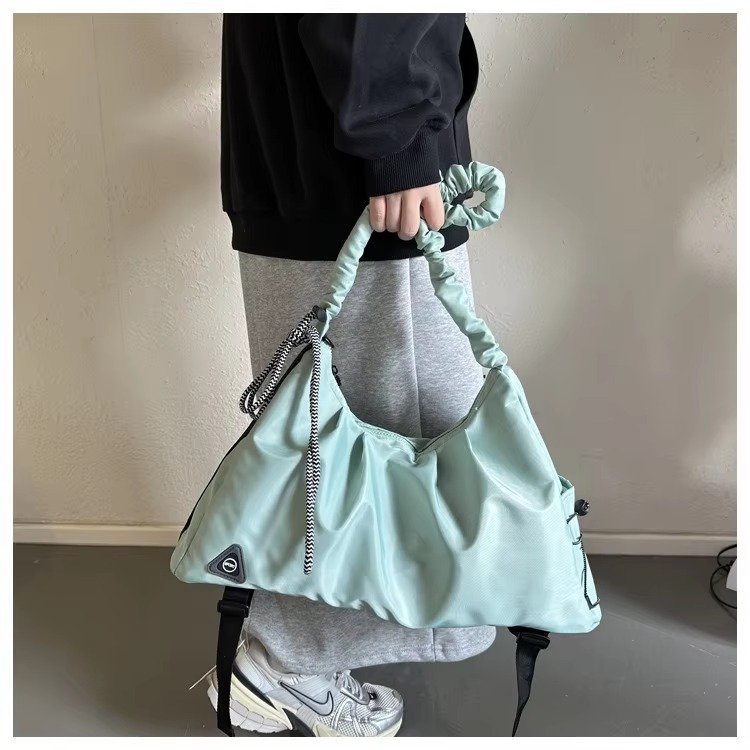 Ladies Sports Travel Gym Duffel Bag Waterproof Messenger Crossbody Tote Yoga Mat Carrier Bag Shoulder Handbag detail image