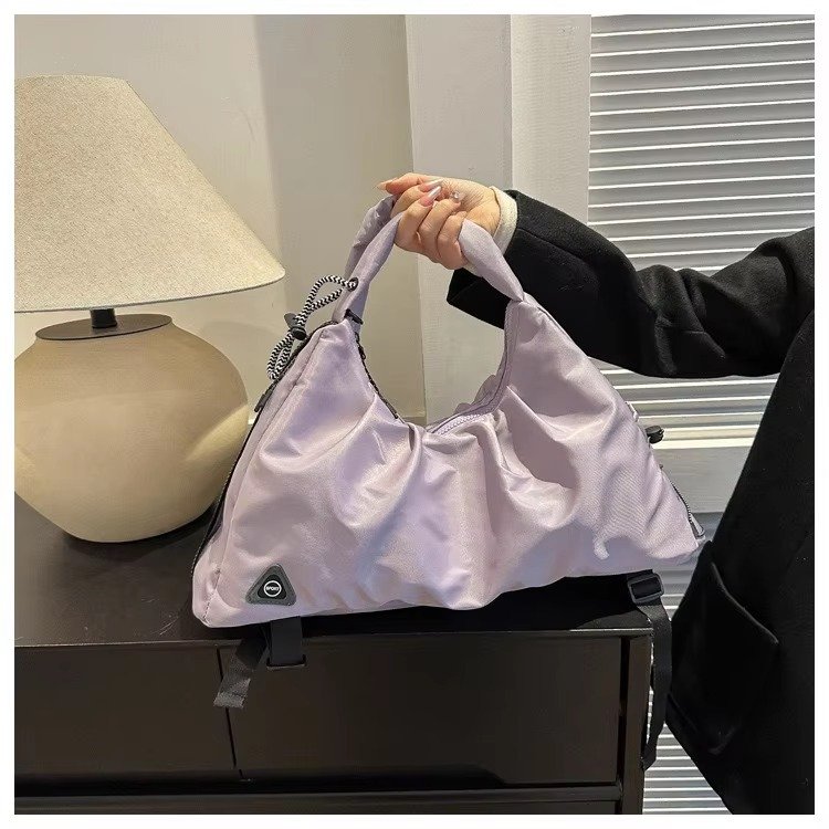 Ladies Sports Travel Gym Duffel Bag Waterproof Messenger Crossbody Tote Yoga Mat Carrier Bag Shoulder Handbag detail image