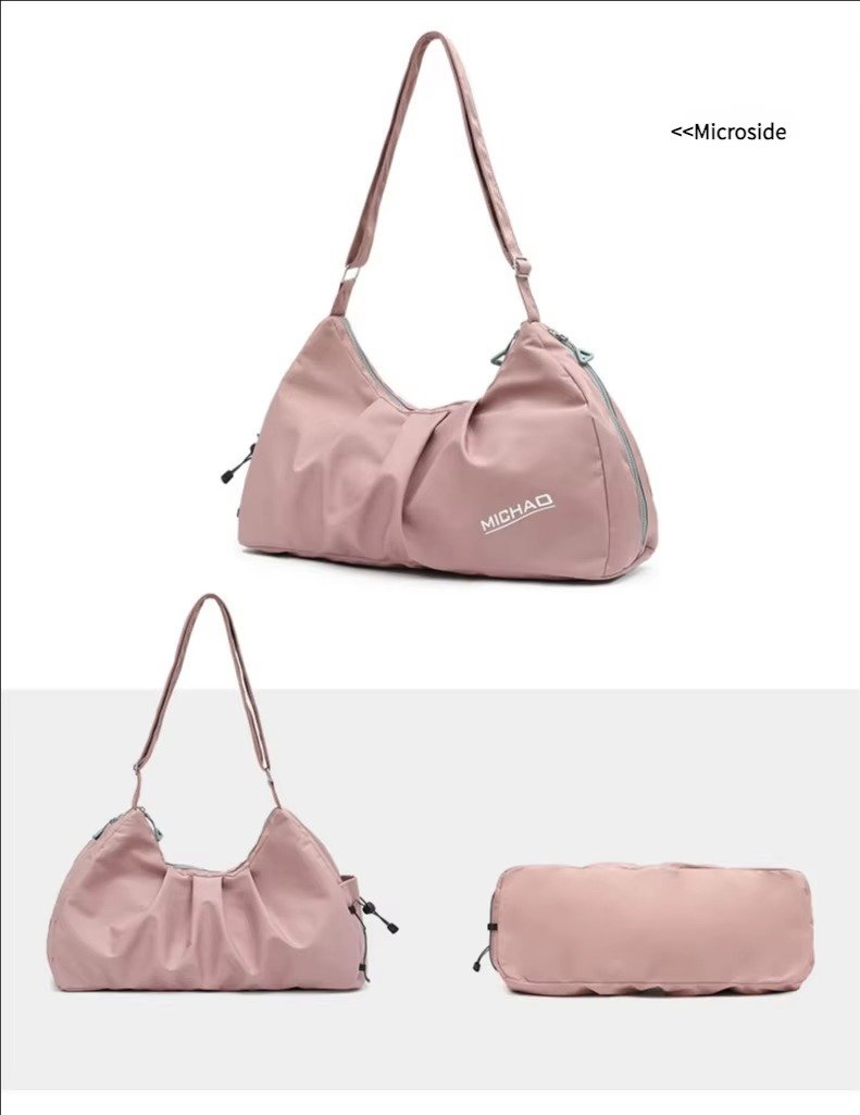 Design Single Shoulder Crossbody Gym Tote Bag High Capacity Travel Fitness Sports Duffel Bag detail image