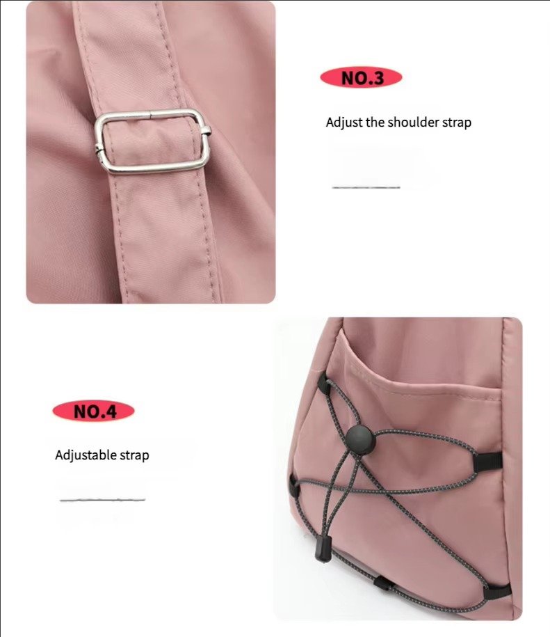 Design Single Shoulder Crossbody Gym Tote Bag High Capacity Travel Fitness Sports Duffel Bag detail image