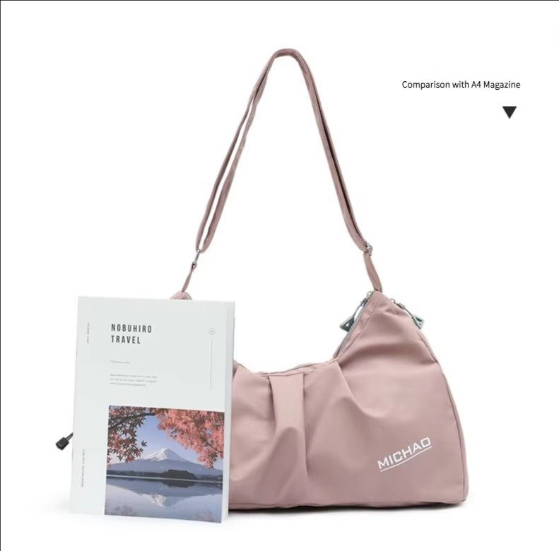 Design Single Shoulder Crossbody Gym Tote Bag High Capacity Travel Fitness Sports Duffel Bag detail image