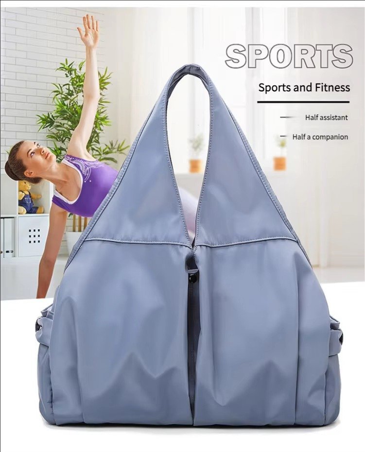 Style Short Trip Overnight Yoga Sport Bag Dry Wet Separation Fitness Bags Gym Luggage Travel Duffel Bag detail image