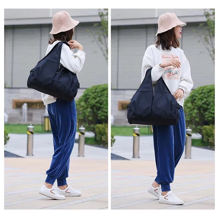 Style Short Trip Overnight Yoga Sport Bag Dry Wet Separation Fitness Bags Gym Luggage Travel Duffel Bag detail image